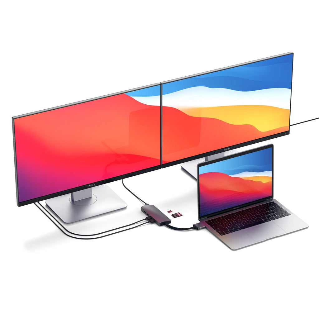 Satechi - Type-C Dual Multimedia Adapter