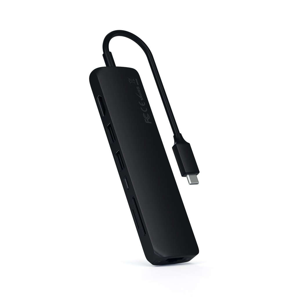 Satechi - Usb-C Slim Multi-port With Ethernet Adapter
