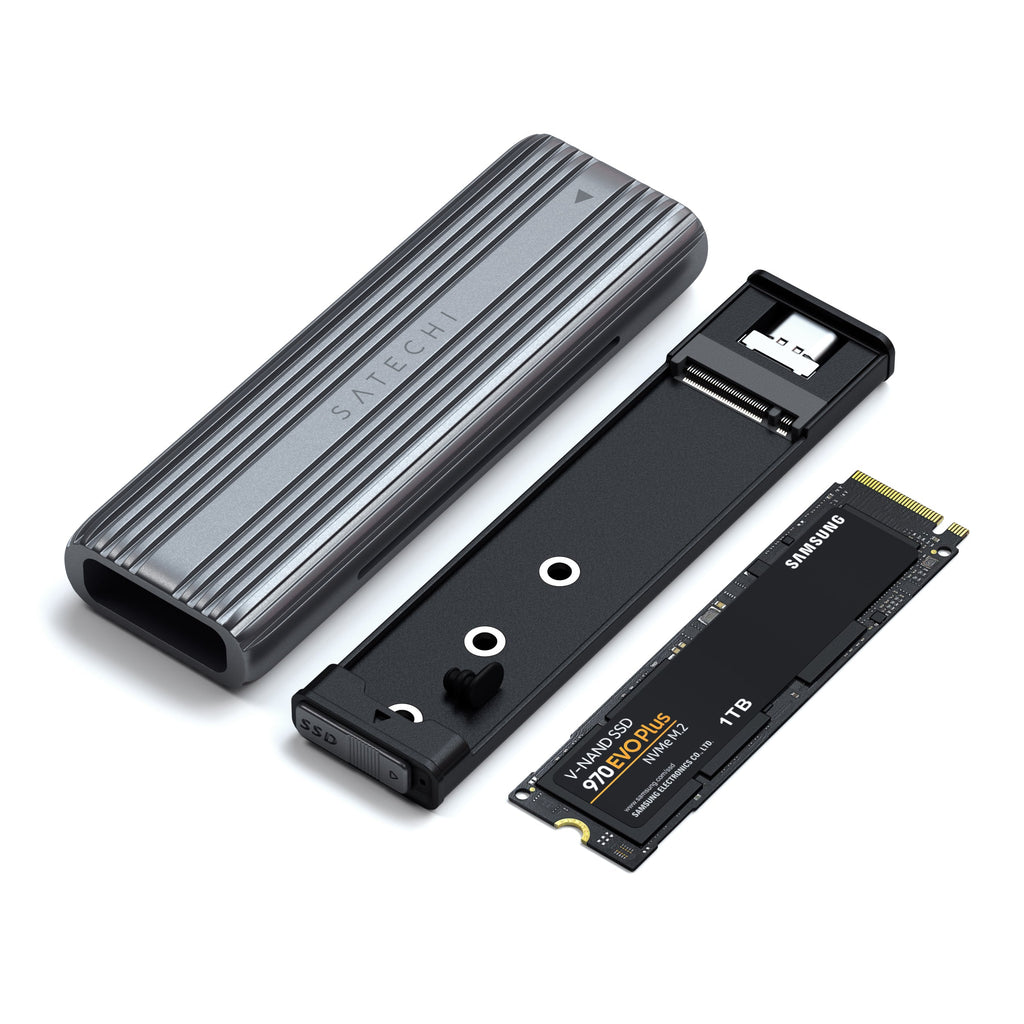 Satechi - USB-C NVMe and SATA SSD Enclosure