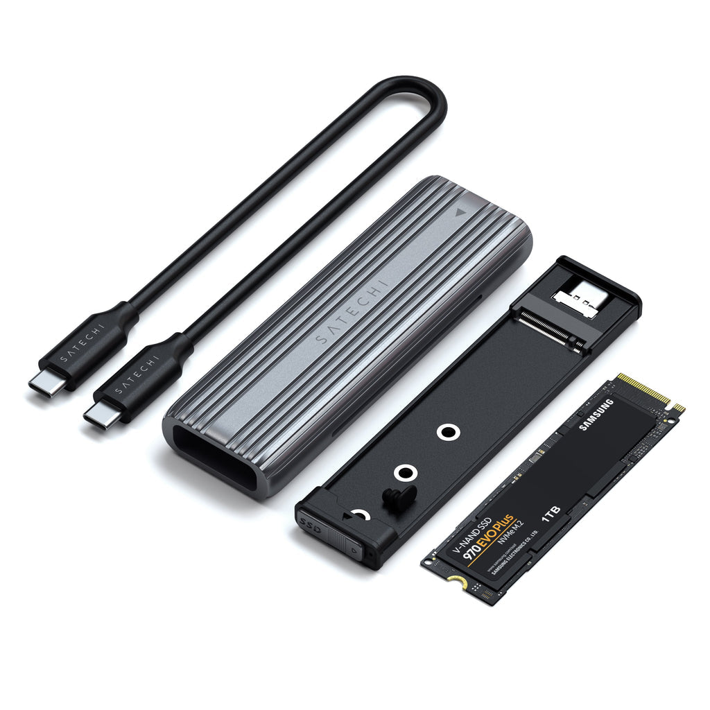Satechi - USB-C NVMe and SATA SSD Enclosure