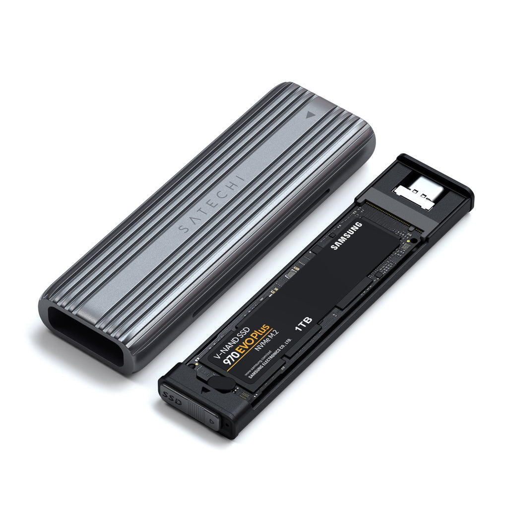 Satechi - USB-C NVMe and SATA SSD Enclosure